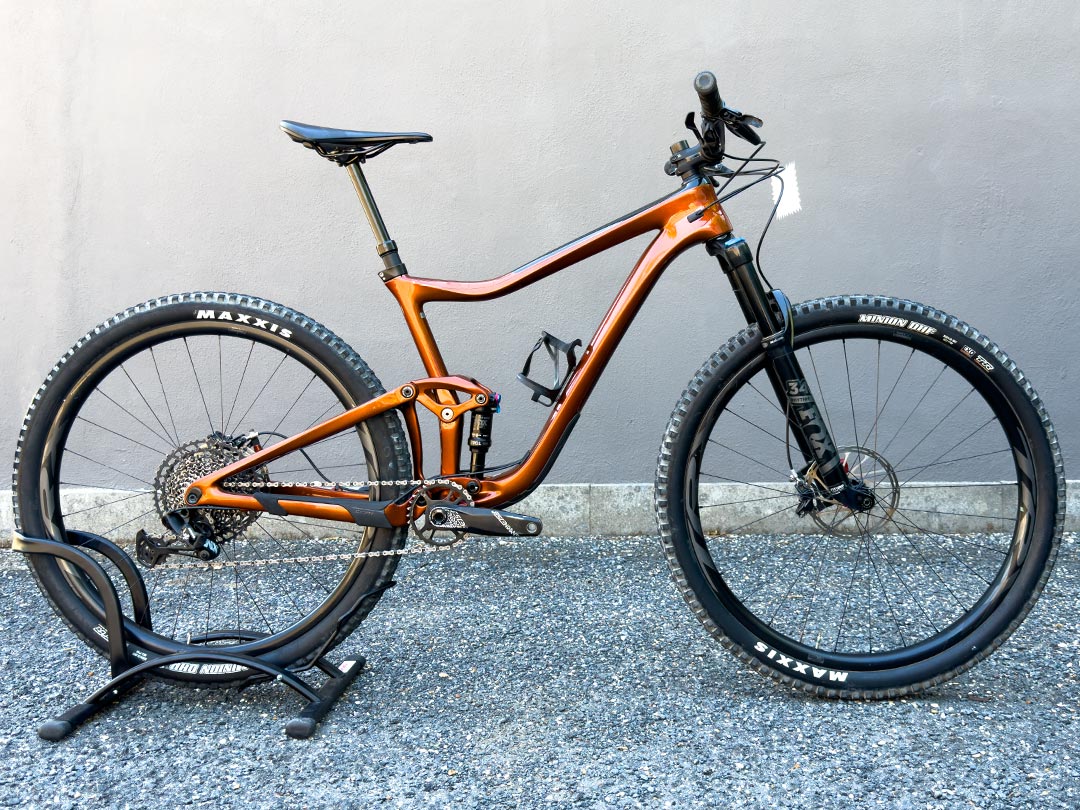 Giant Trance Advanced Pro 29 2 2020 usata — vista laterale