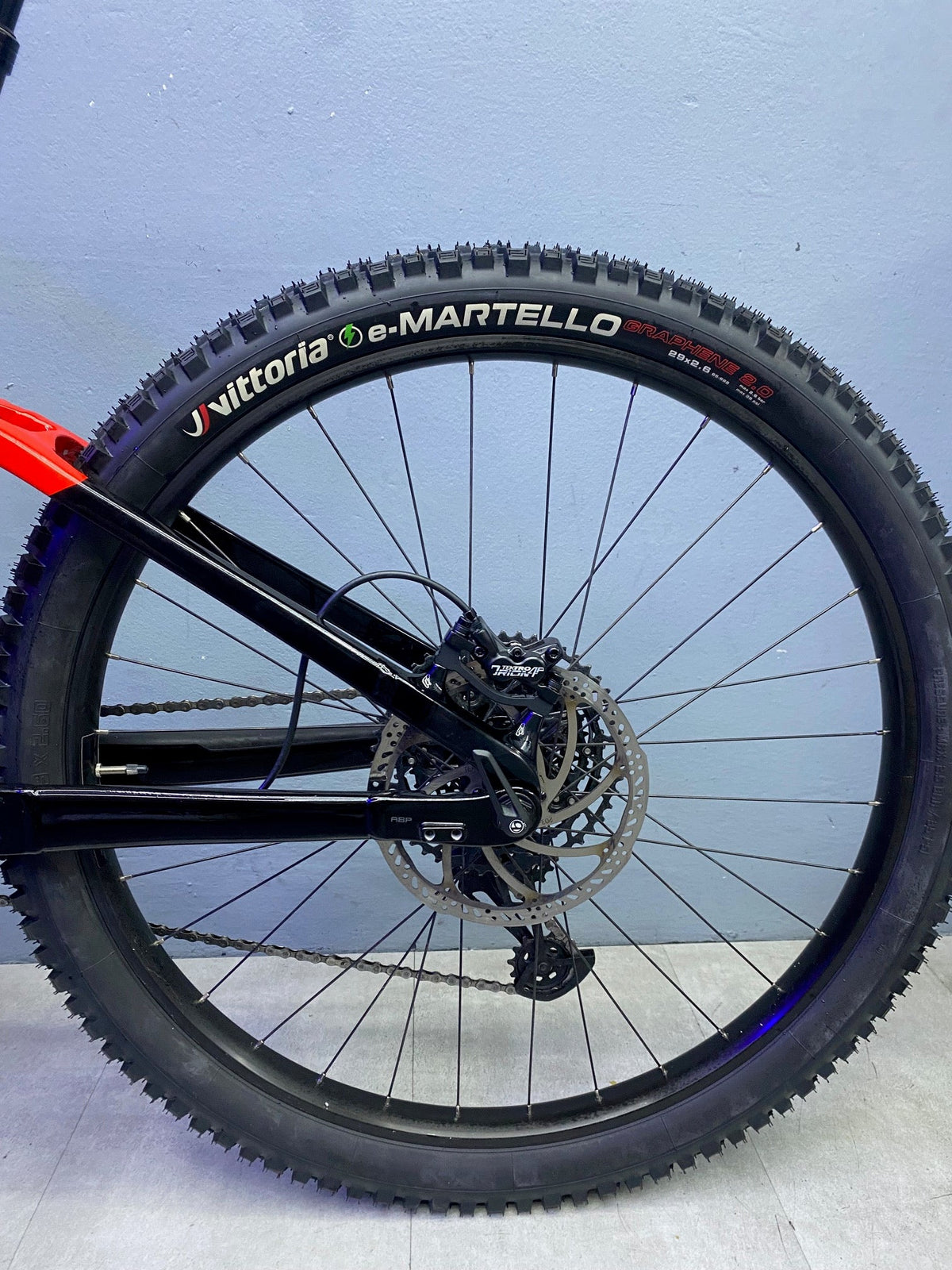 Trek Rail 9.5 Carbon 2022 usata — dettaglio