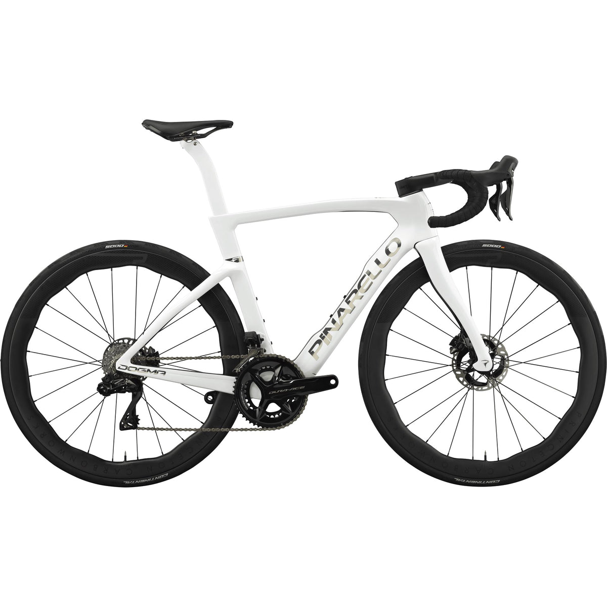 Pinarello New Dogma F 2025 usata — vista laterale
