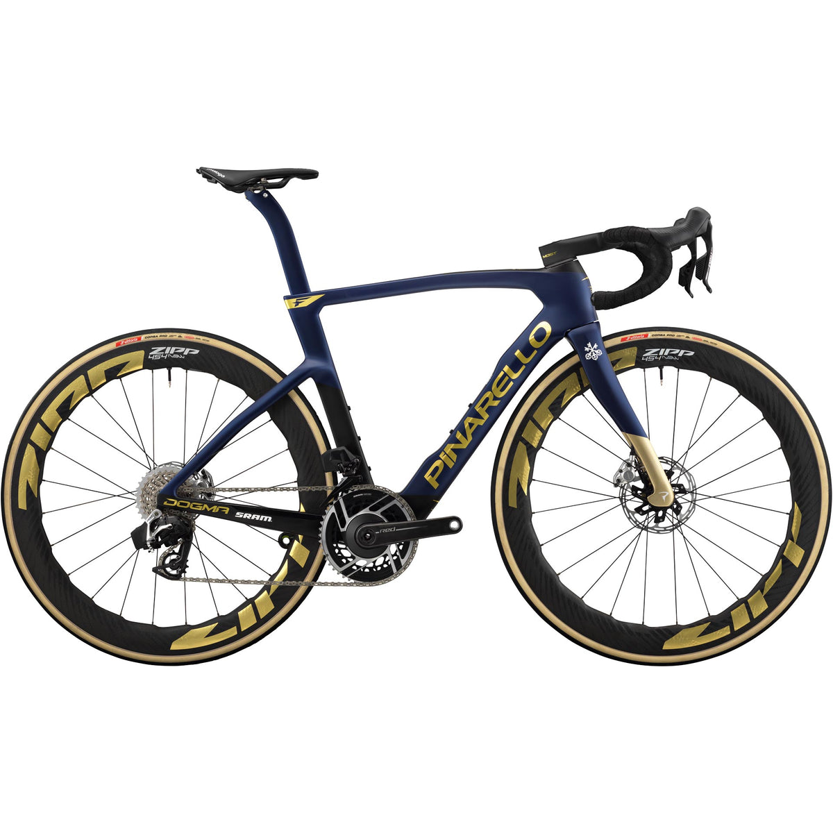 Pinarello Dogma F 2026 usata — vista laterale