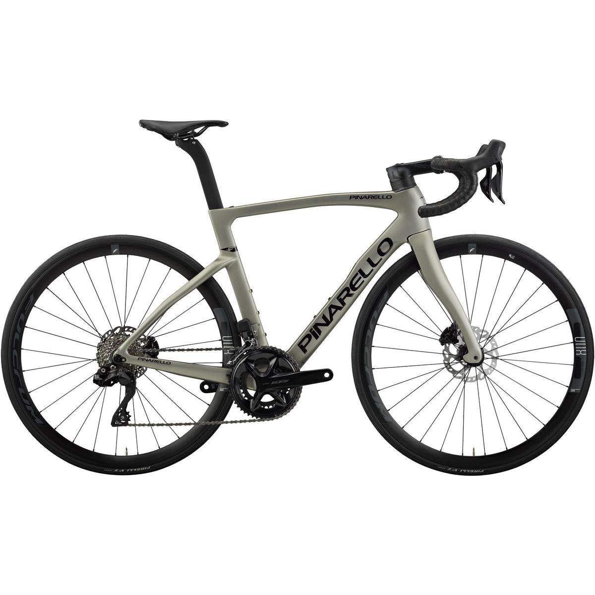 Pinarello F5 2024 usata — vista laterale