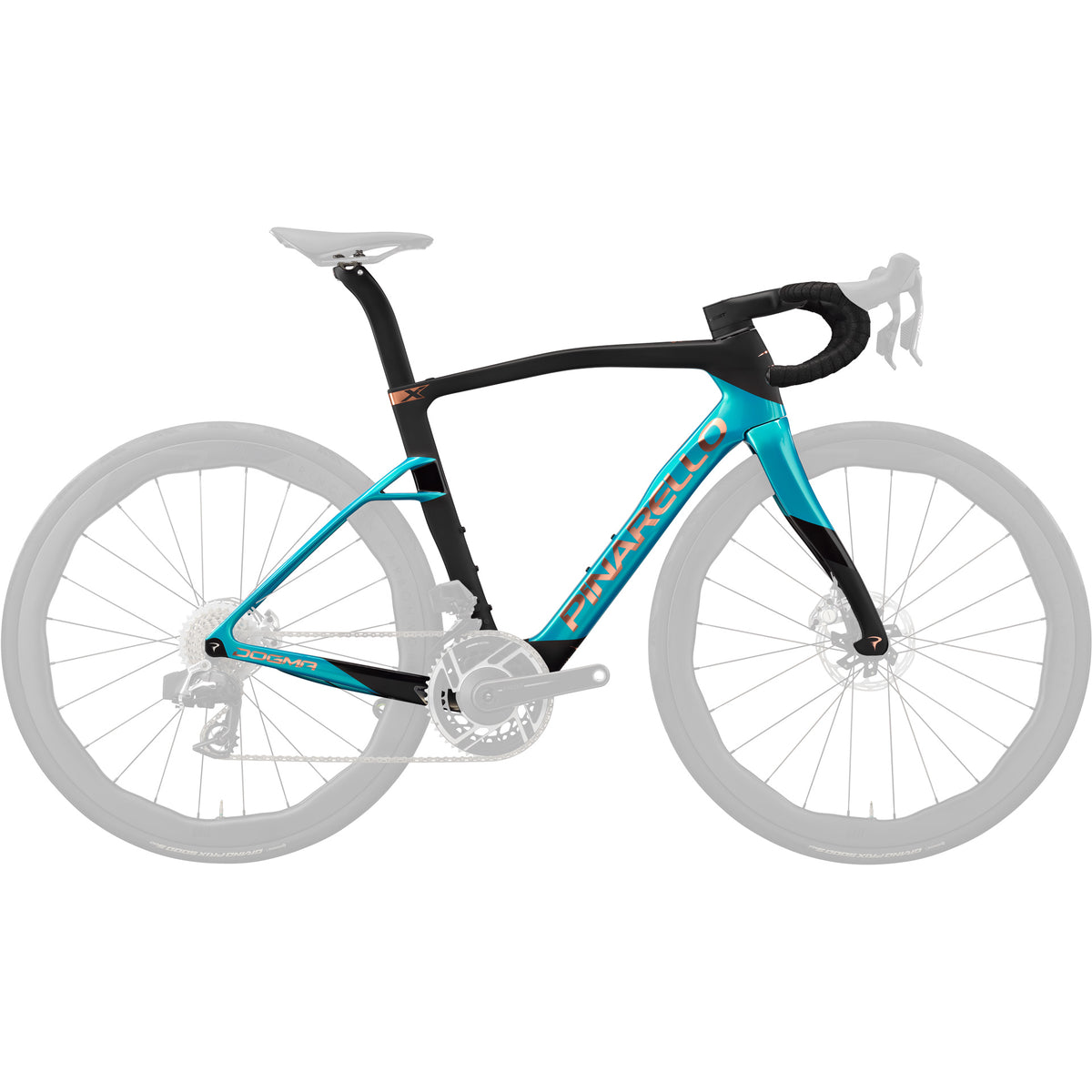 Pinarello New Dogma X 2027 usata — vista laterale