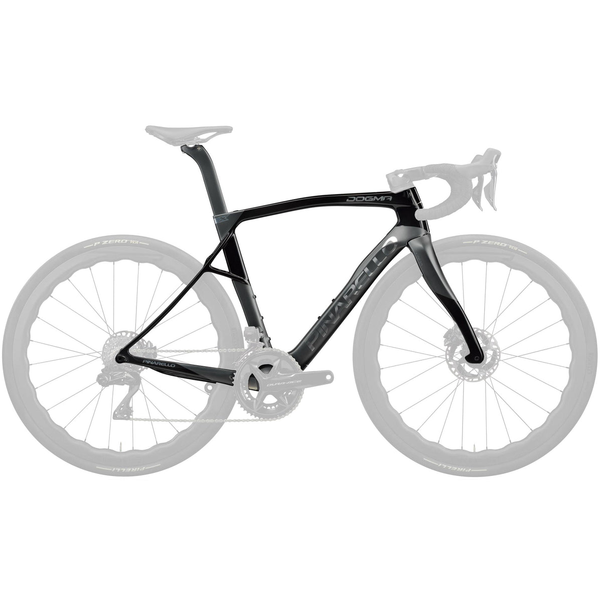 Pinarello Dogma X 2024 usata — vista laterale
