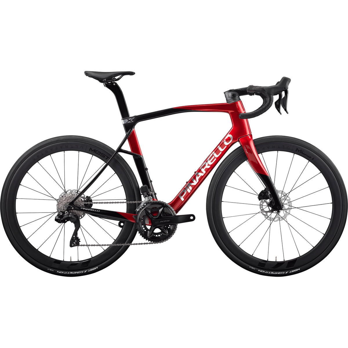 Pinarello X5 2024 usata — vista laterale