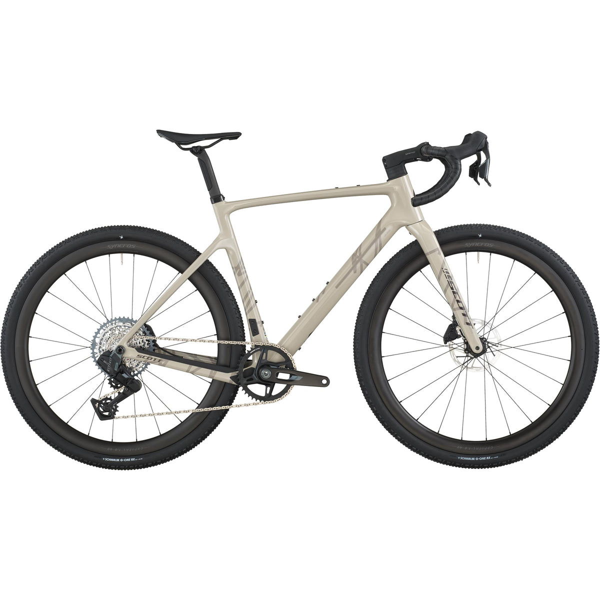 Scott Addict Gravel 20 2026 usata — vista laterale