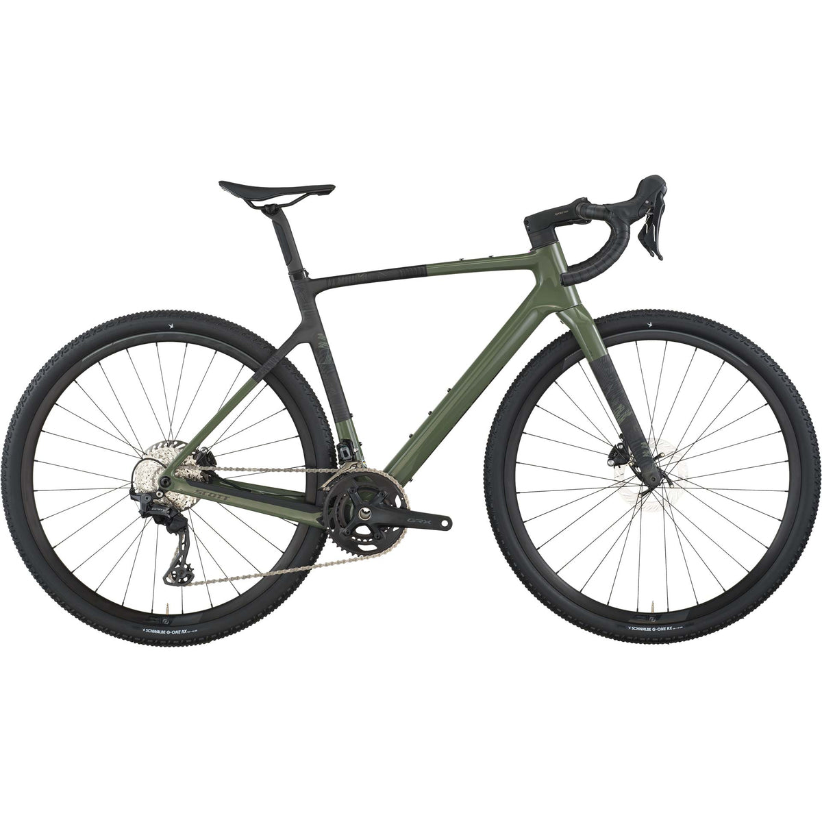 Scott Addict Gravel 40 2026 usata — vista laterale