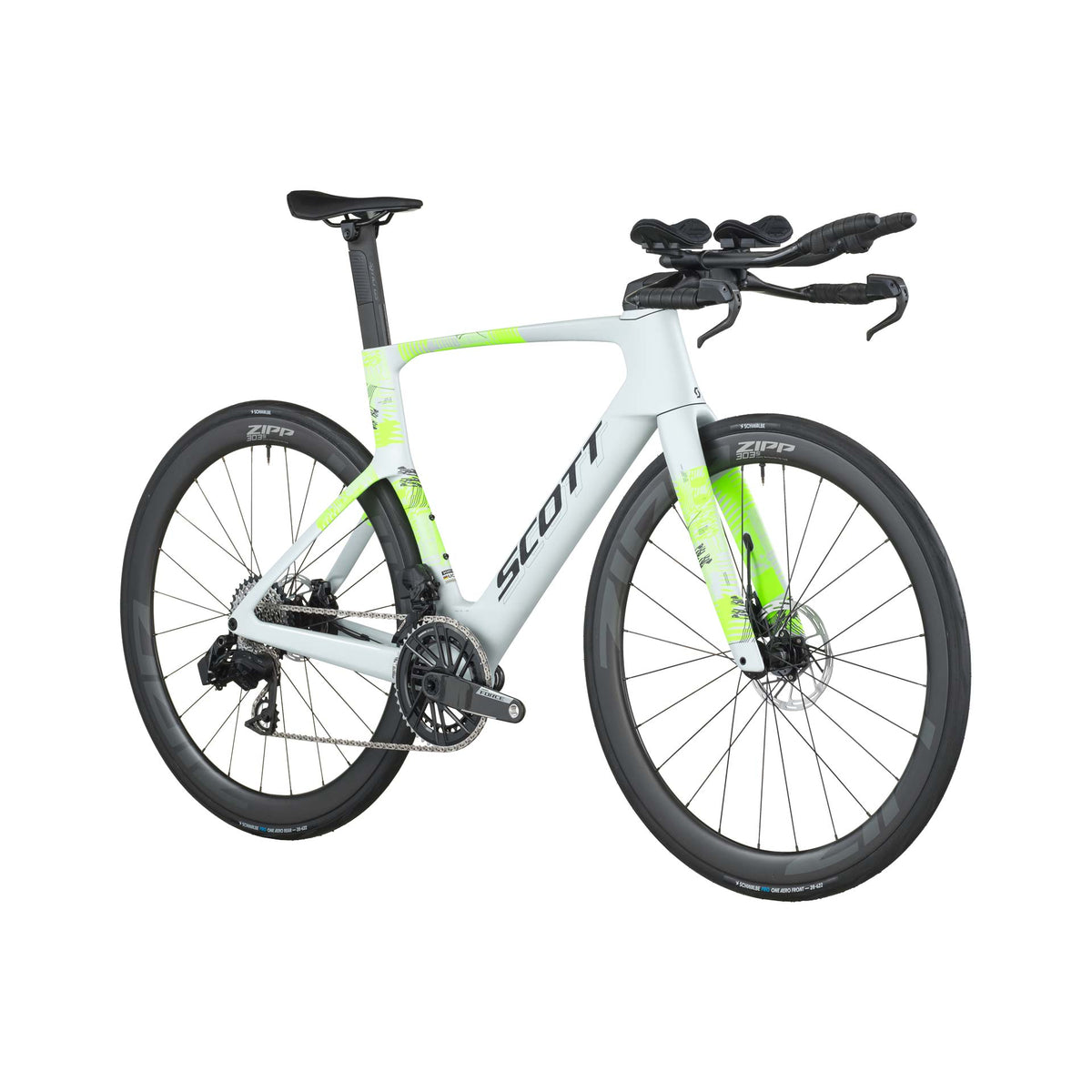 Scott Foil Rc Tri — gruppo SRAM Force AXS electronic shift system, taglia XL