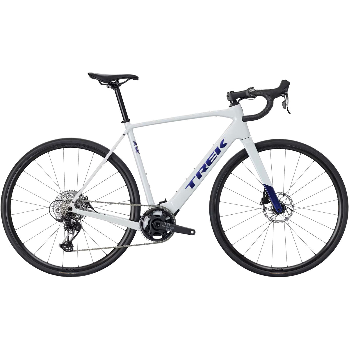 Trek Domane+ Alr 5 — gruppo SRAM Apex XPLR pignone massimo denti, taglia S