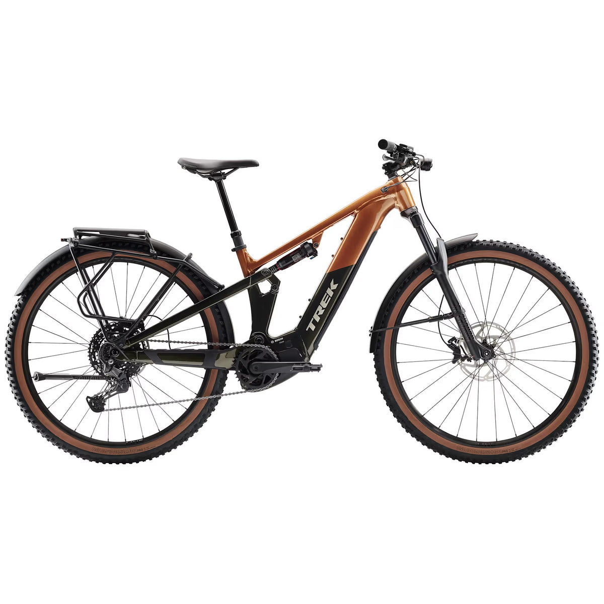 Trek Powerfly Fs+ 4 Equipped Gen 4 2026 usata — vista laterale