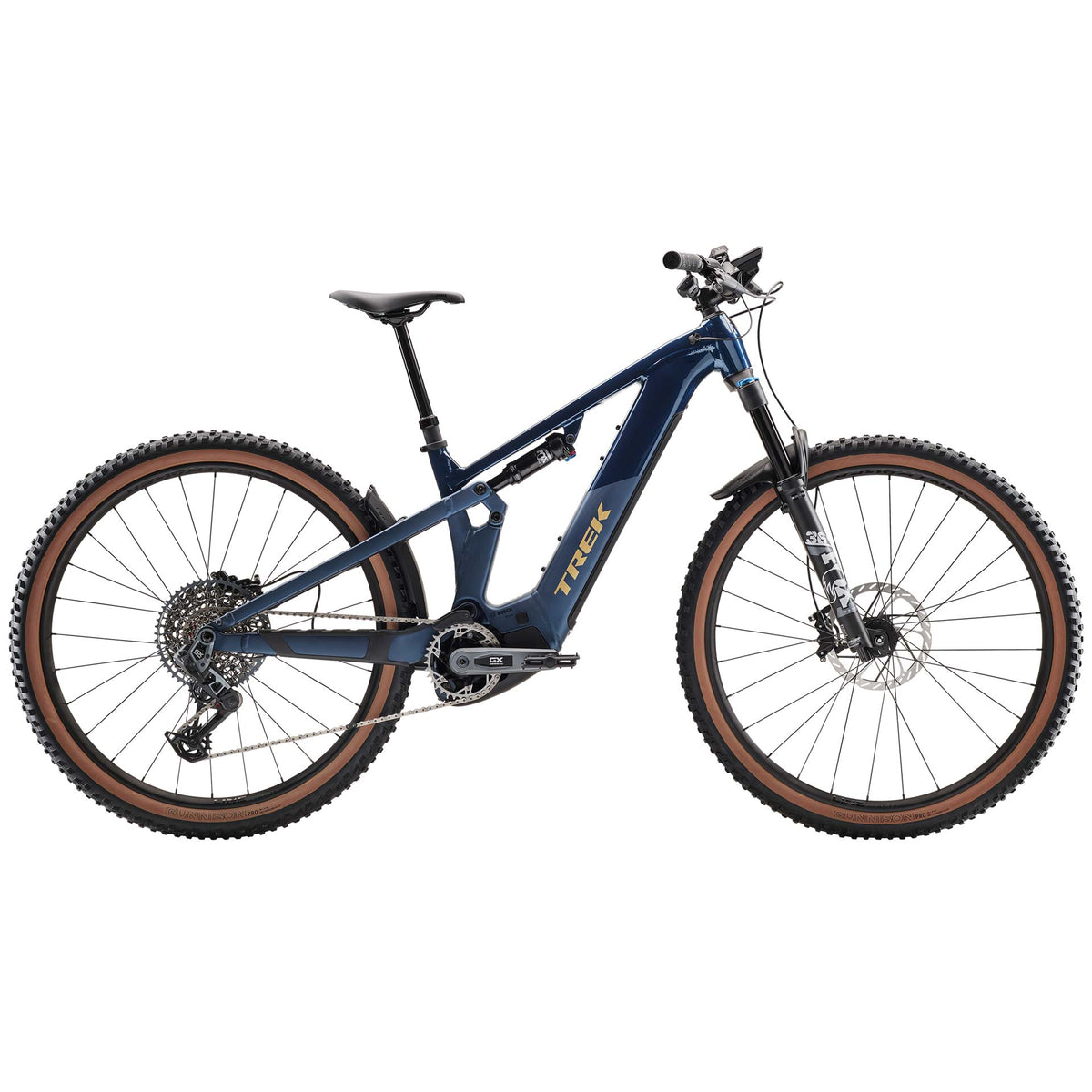 Trek Powerfly+ Fs 8 Gen 4 2026 usata — vista laterale