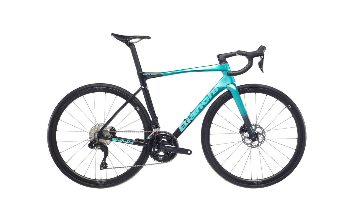 Bianchi Specialissima Comp 2026 usata — vista laterale