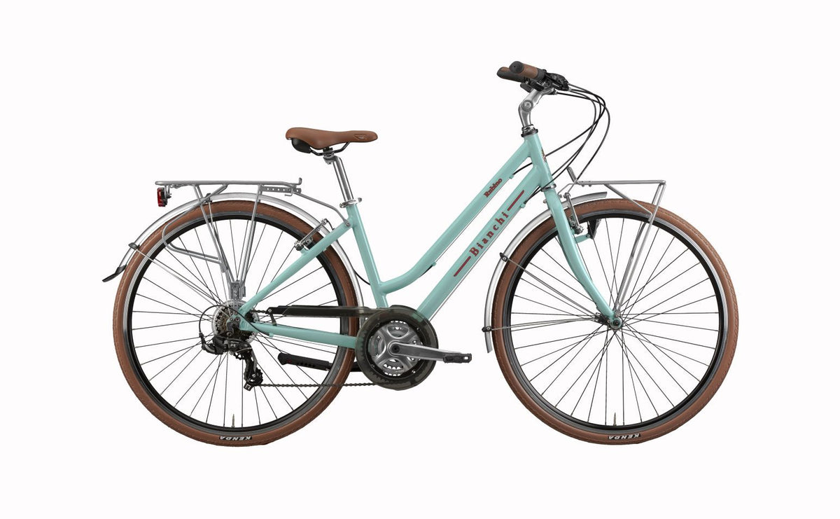 Bianchi Spillo Rubino Deluxe usata — vista laterale
