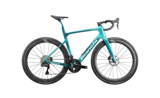 Bianchi Infinito Pro Powermeter Col.b8 2026 usata — vista laterale