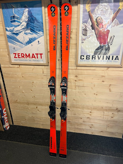 Blizzard Firebird WRC — raggio 19.5m, waist 68mm