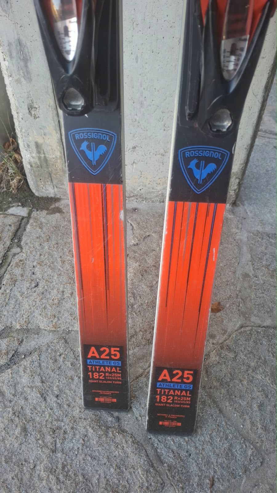 Rossignol Hero Athlete GS — raggio 25m, waist 65mm