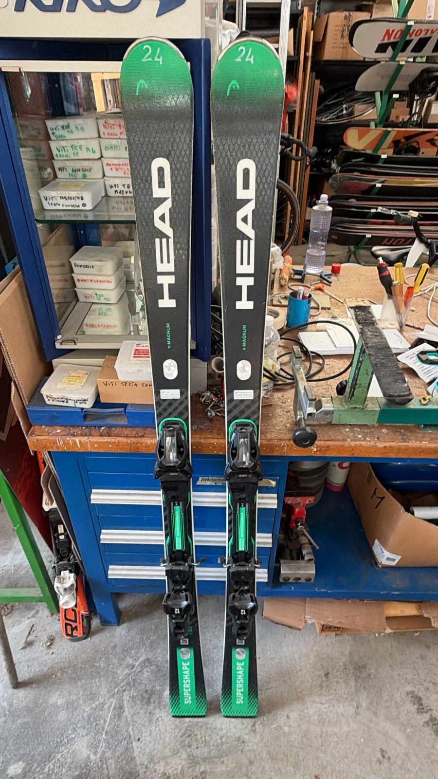 Head Supershape e-Magnum — raggio 9.7m, waist 72mm