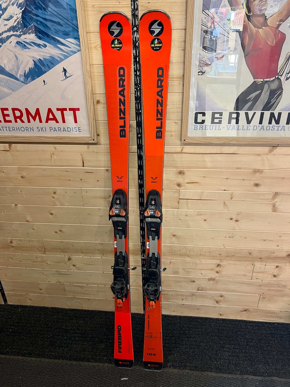 Blizzard Firebird SRC — raggio 12.5m, waist 68mm