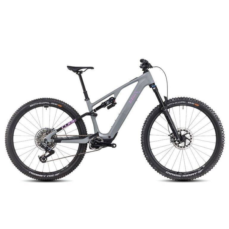 Cube Ams Hybrid One44 2025 usata — vista laterale
