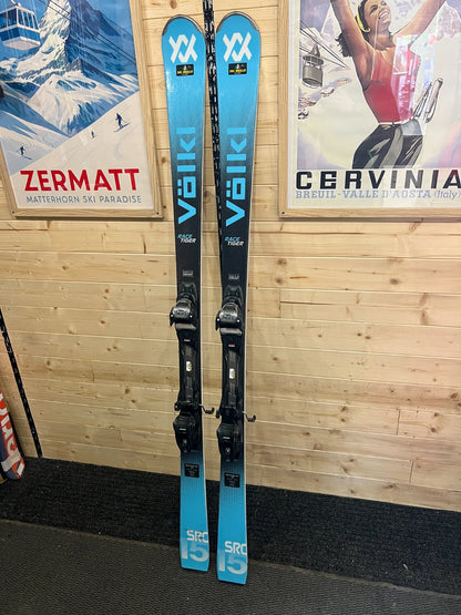 Volkl Racetiger SRC Blue — raggio 14.8m, waist 73mm
