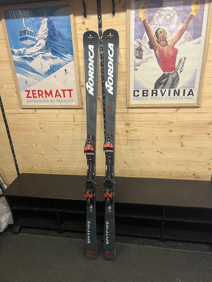 Nordica Spitfire DC 68 Pro — raggio 16.8m, waist 68mm