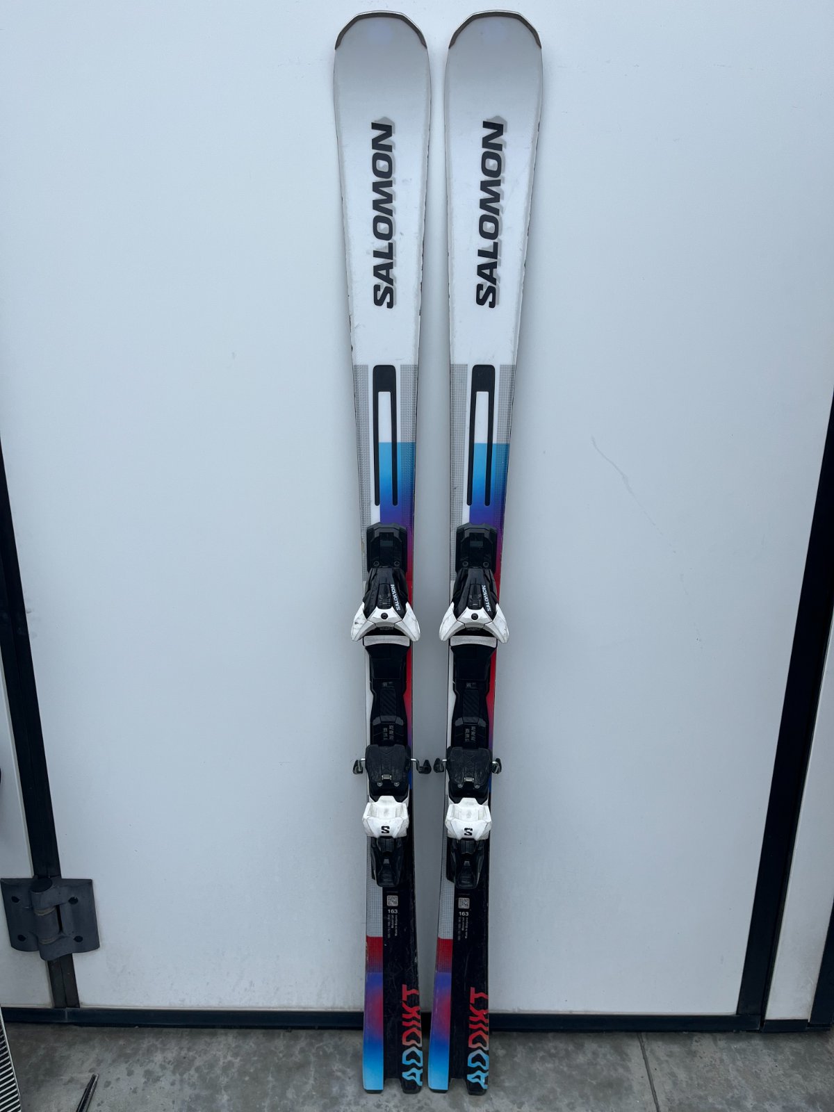 Salomon Addikt — raggio 13m, waist 72mm