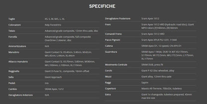 Giant Tcx Advanced Pro 2 — telaio in Carbonio, Nuovo