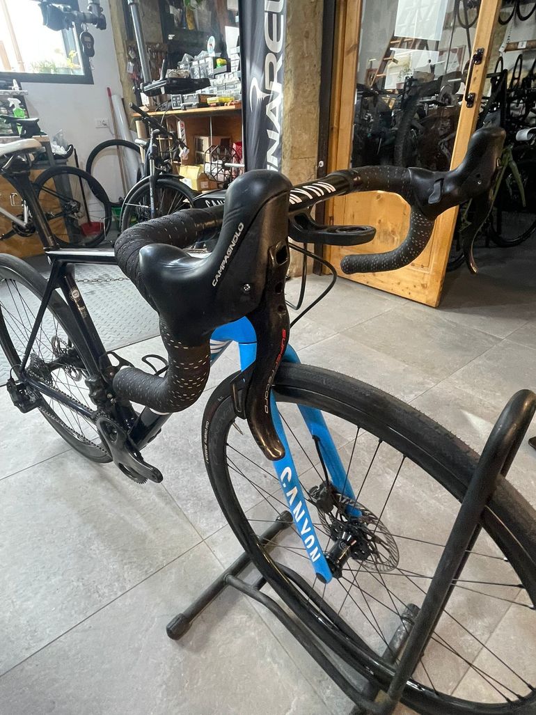 Canyon Ultimate Cf Slx 9.0 Team Movistar 2020 usata — dettaglio