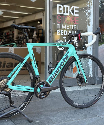 Bianchi Aria E-Road — telaio in Carbonio, Buone condizioni