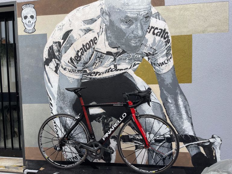 Pinarello Gan S Bike 2019 usata — vista laterale