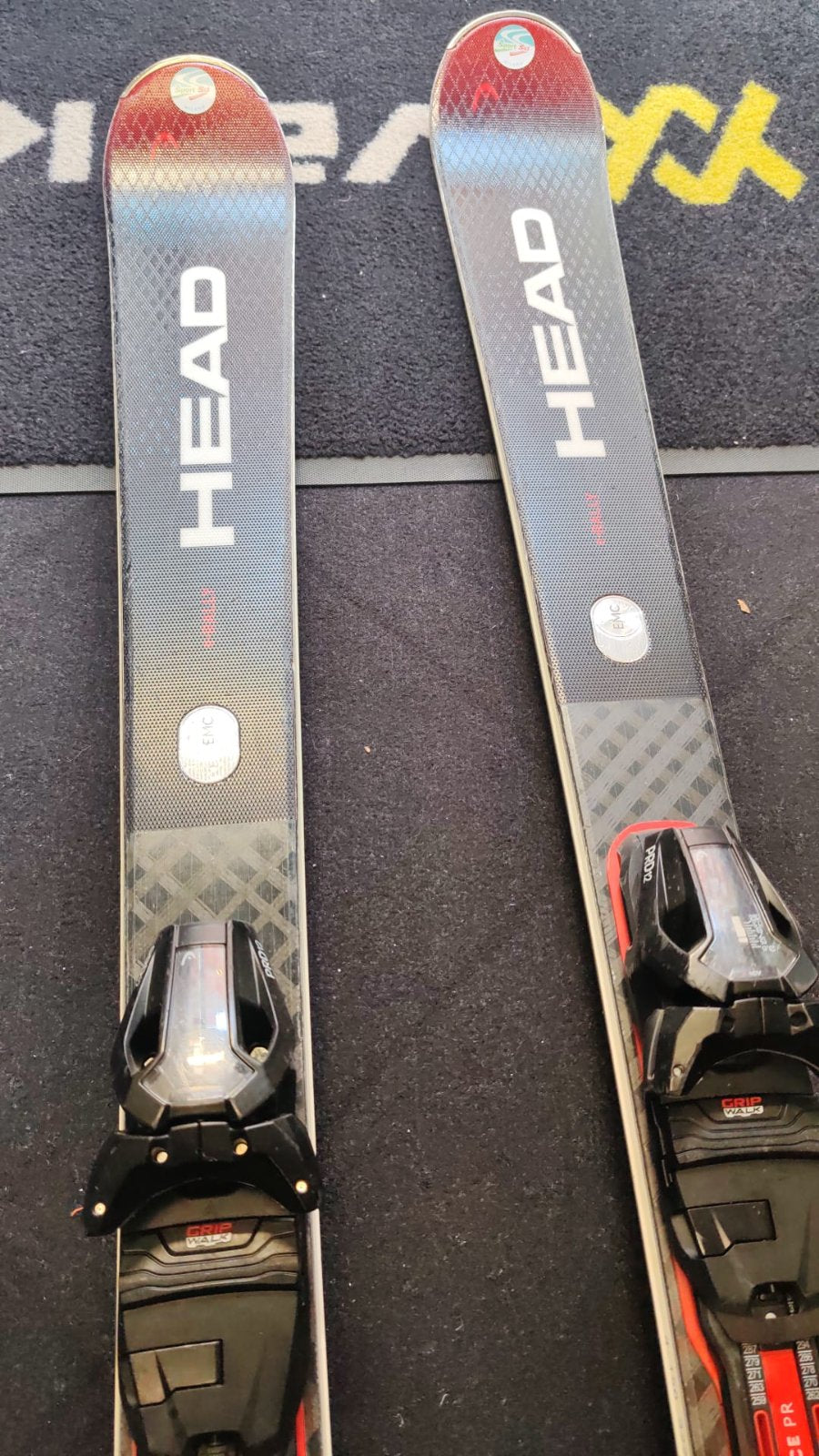 Head Supershape e-Rally — raggio 11.5m, waist 78mm