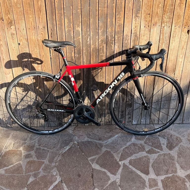 Argon 18 Gallium Pro Rim 2016 usata — vista laterale