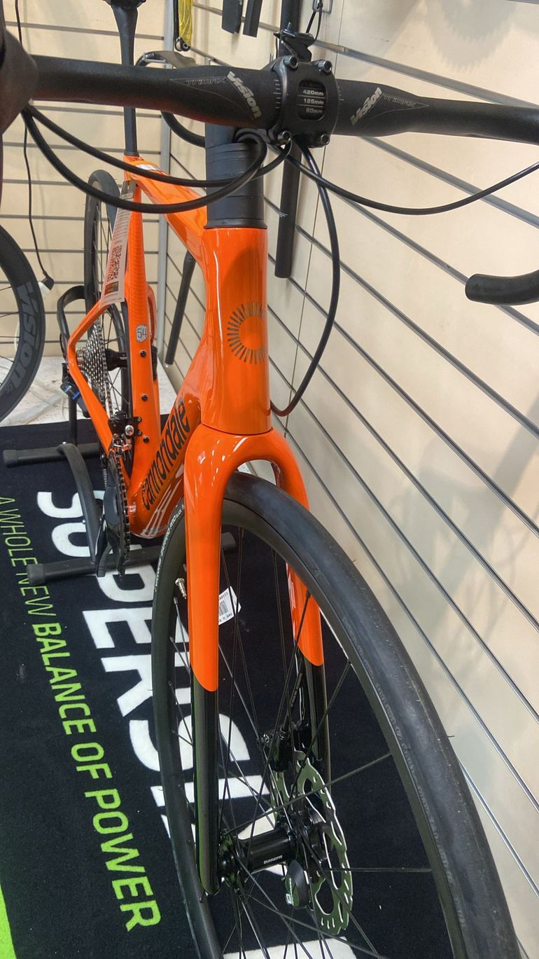 Cannondale Supersix Evo 4 — gruppo Shimano 105, taglia 54