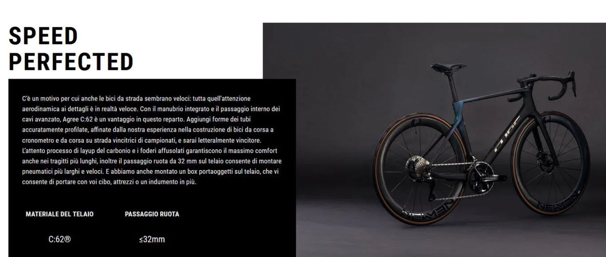 Cube Agree C:62 Slt — gruppo Shimano Dura-Ace Di2, taglia 58 cm