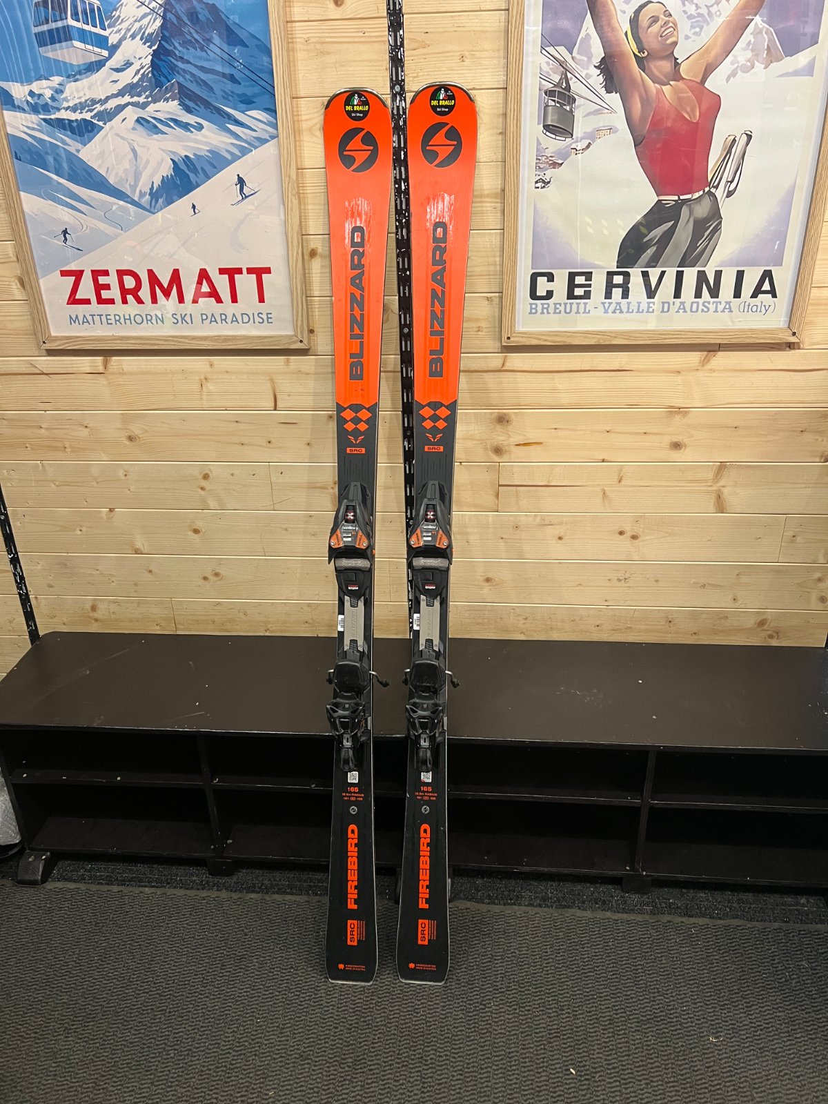 Blizzard Firebird SRC — raggio 12.5m, waist 68mm