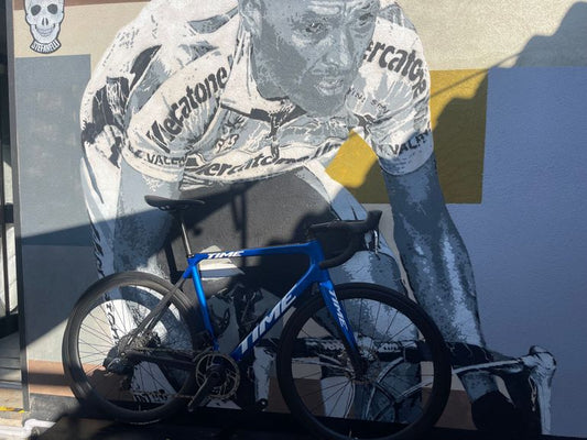 Time Alpe D Huez Disk 2024 usata — vista laterale