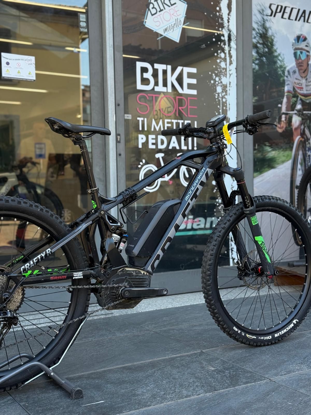 Mondraker E-Crafty R — gruppo SRAM GX, taglia M