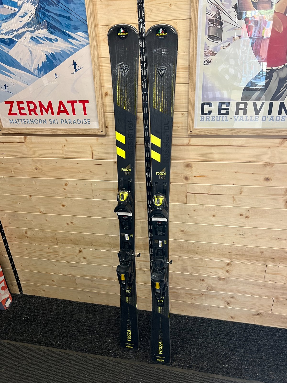 Rossignol Forza 50 V-Cam — raggio 11m, waist 75mm