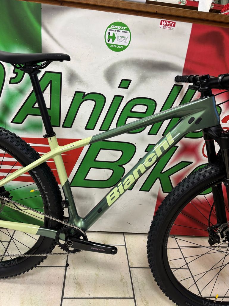 Bianchi Nitron 9.2 Xt/Slx — gruppo Shimano Deore XT, taglia M
