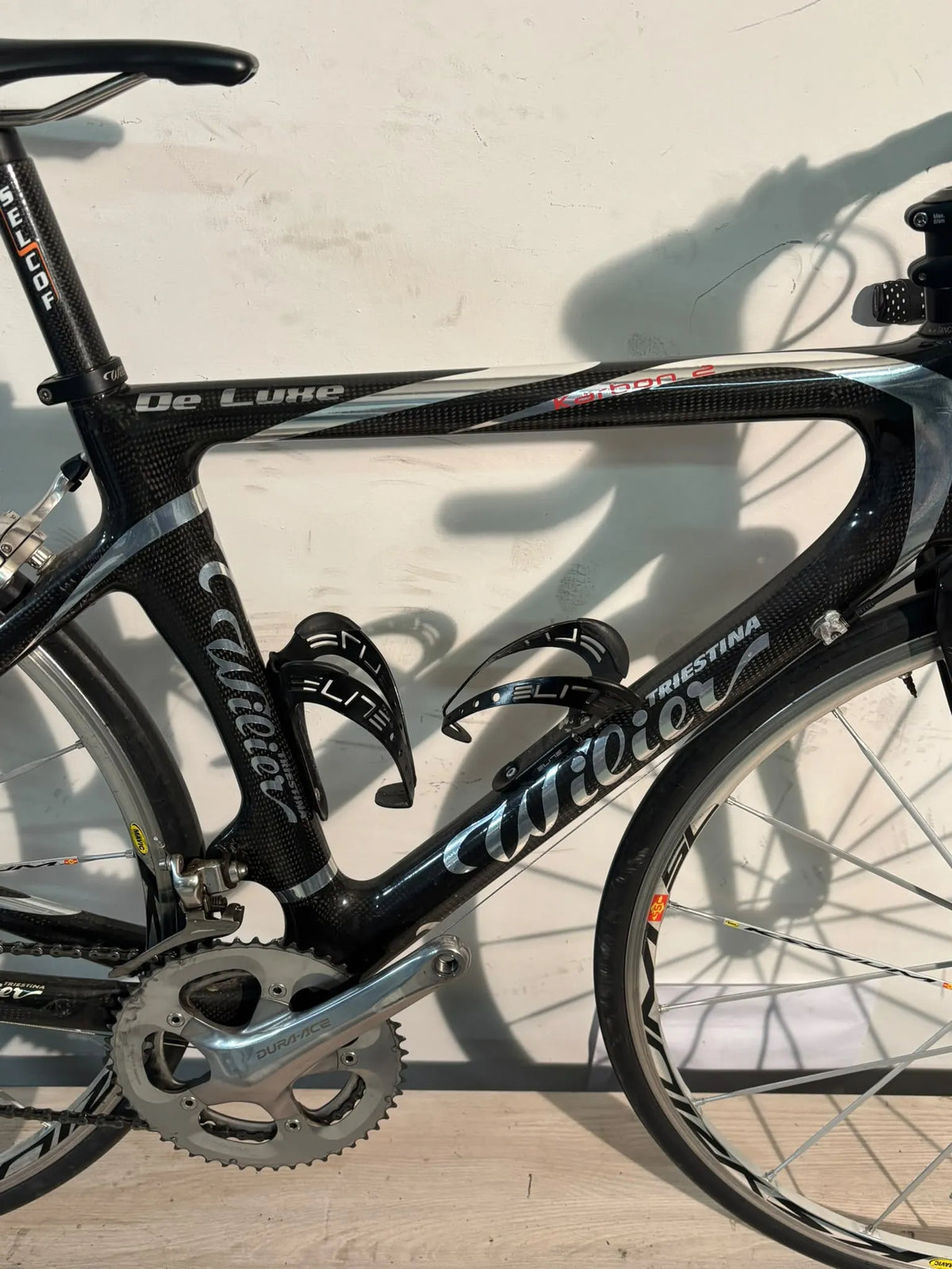 Wilier Triestina De Luxe — telaio in Carbonio, Condizioni scarse