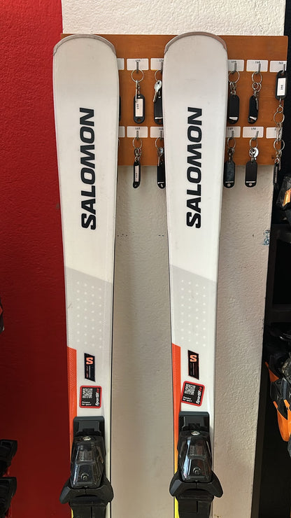 Salomon S/Max Endurance — raggio 15m, waist 73mm