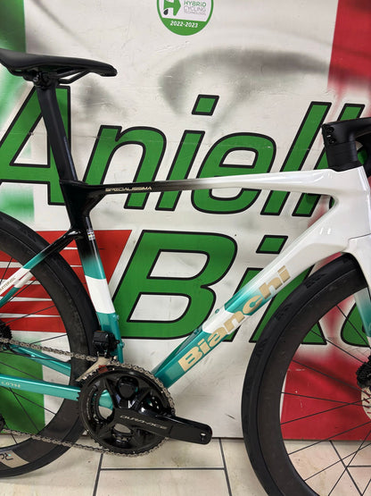 Bianchi Specialissima — gruppo Shimano Dura Ace Di2, taglia 53