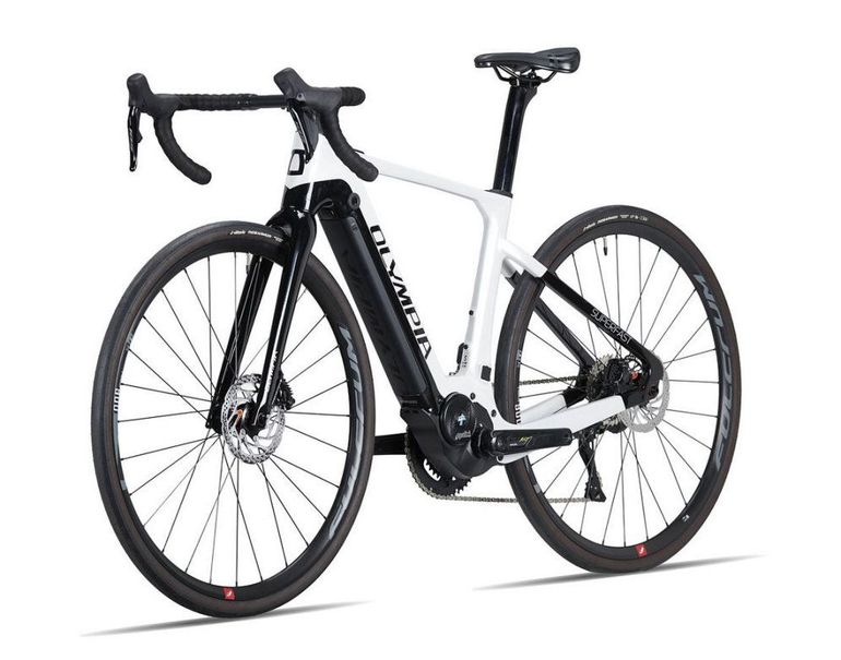 Olympia Superfast Road E-Bike 12s — gruppo Shimano 105 Di2, taglia L