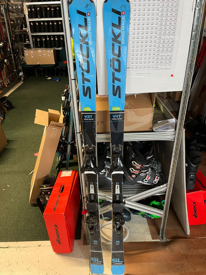 Stockli Laser SL — raggio 13.6m, waist 66mm