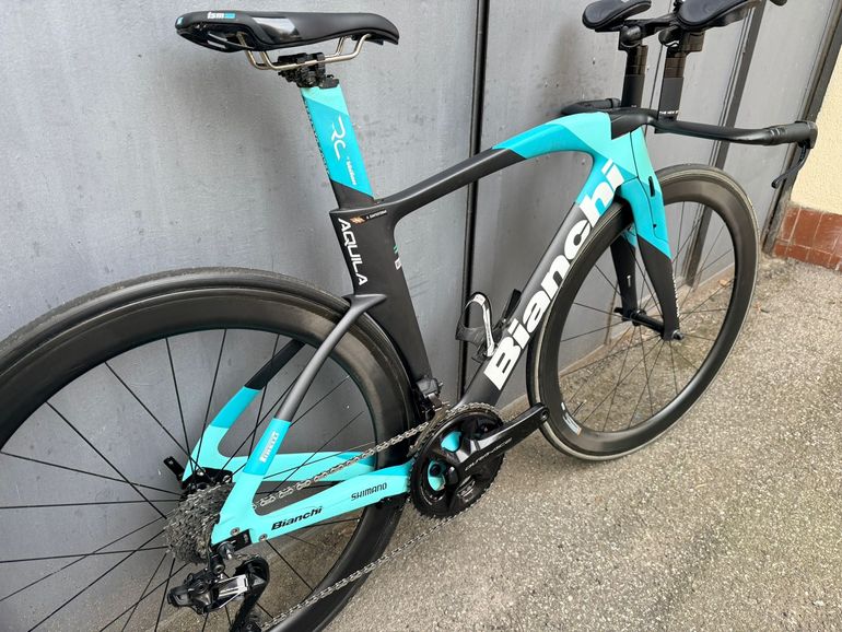 Bianchi Aquila — gruppo Shimano Dura Ace Di2, taglia XS
