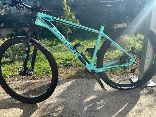 Bianchi Nitron 9.2 Xt/Slx 2025 usata — vista laterale