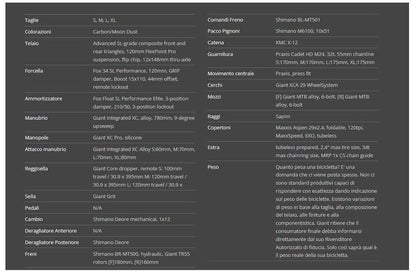 Giant Anthem Advanced Sl 3 — telaio in Carbonio, Nuovo