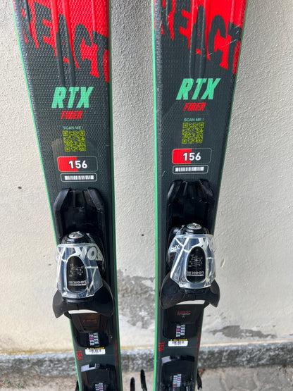 Rossignol React RTX — raggio 12m, waist 74mm