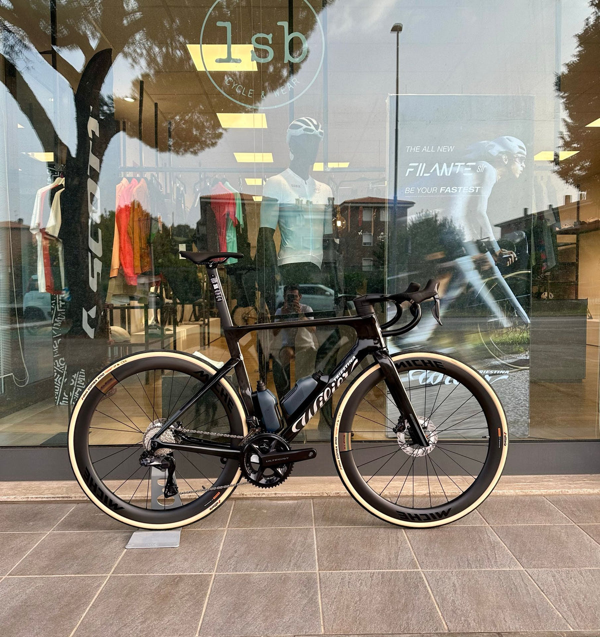 Wilier Triestina Filante Slr Id2 2026 usata — vista laterale