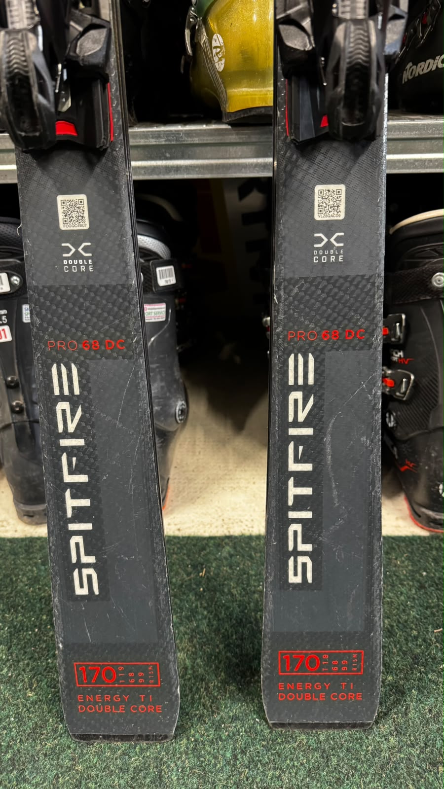 Nordica Spitfire DC 68 Pro — attacco Comp 12 Fdt, Buone condizioni