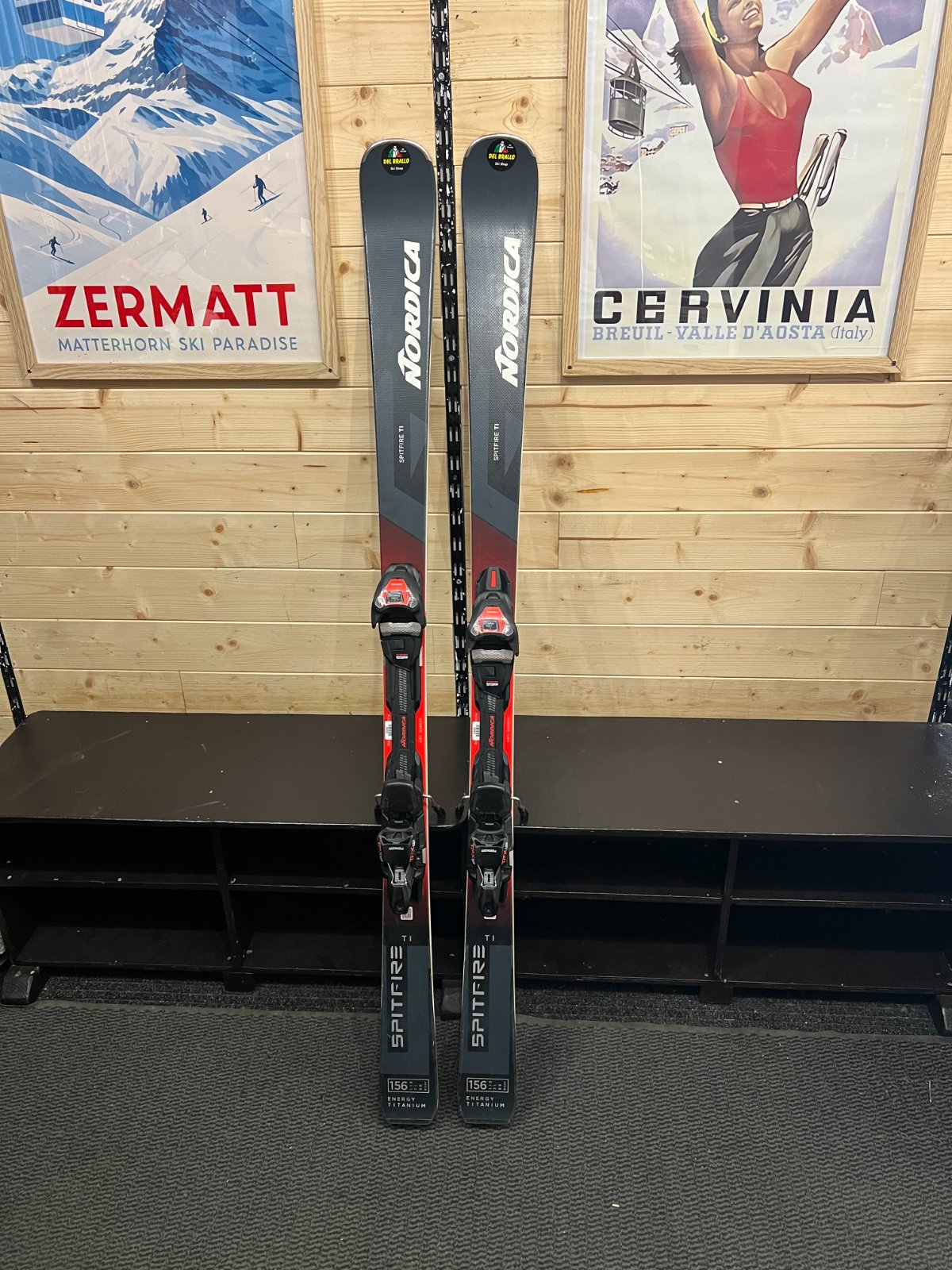 Nordica Spitfire TI — raggio 13.5m, waist 71mm
